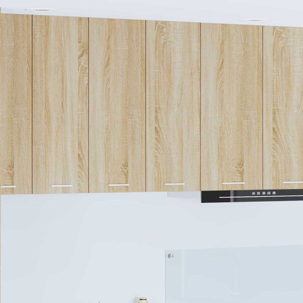 Vidaxl Hanging Cabinet Sonoma Oak 60 X 31 X 80 Cm Engineered Wood 8721359451573 - Image 3