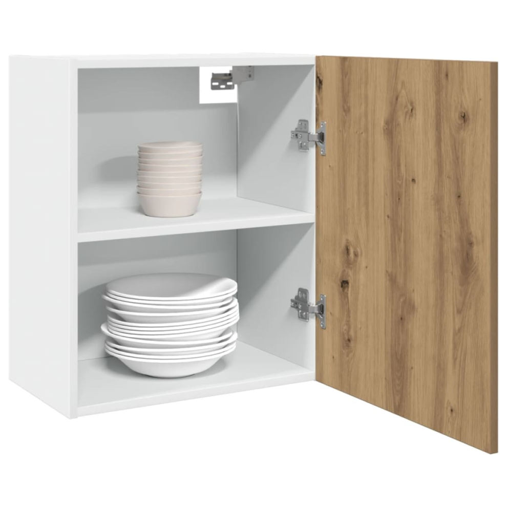 Vidaxl Hanging Cabinet Lyons 2 Pcs Artisan Oak 50X31x60 Cm Engineered Wood