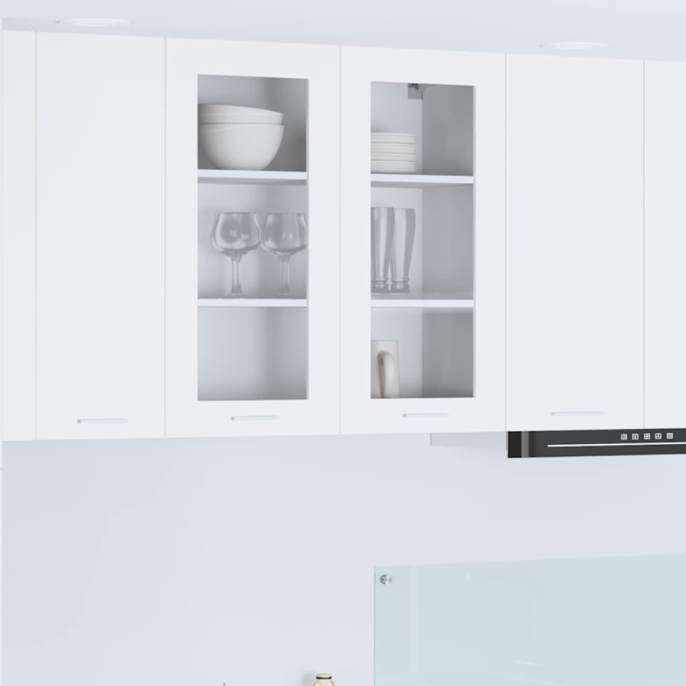 Vidaxl Hanging Cabinet With Storage Riga Grey Sonoma 60 X 31 X 80 Cm - Image 3