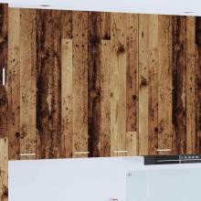 vidaXL Hanging Cabinet Old Wood 60 x 31 x 100 cm Engineered Wood