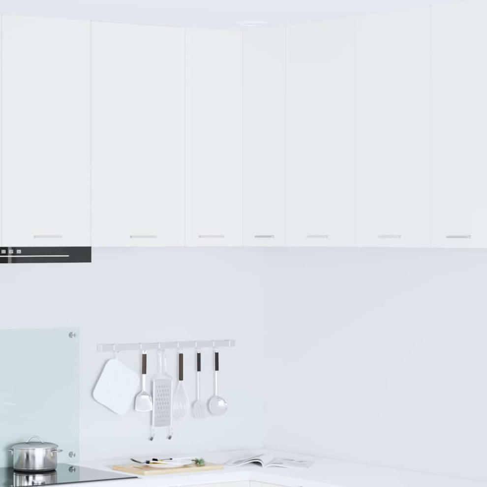 Vidaxl Hanging Cabinet White 57 X 57 X 80 Cm Engineered Wood