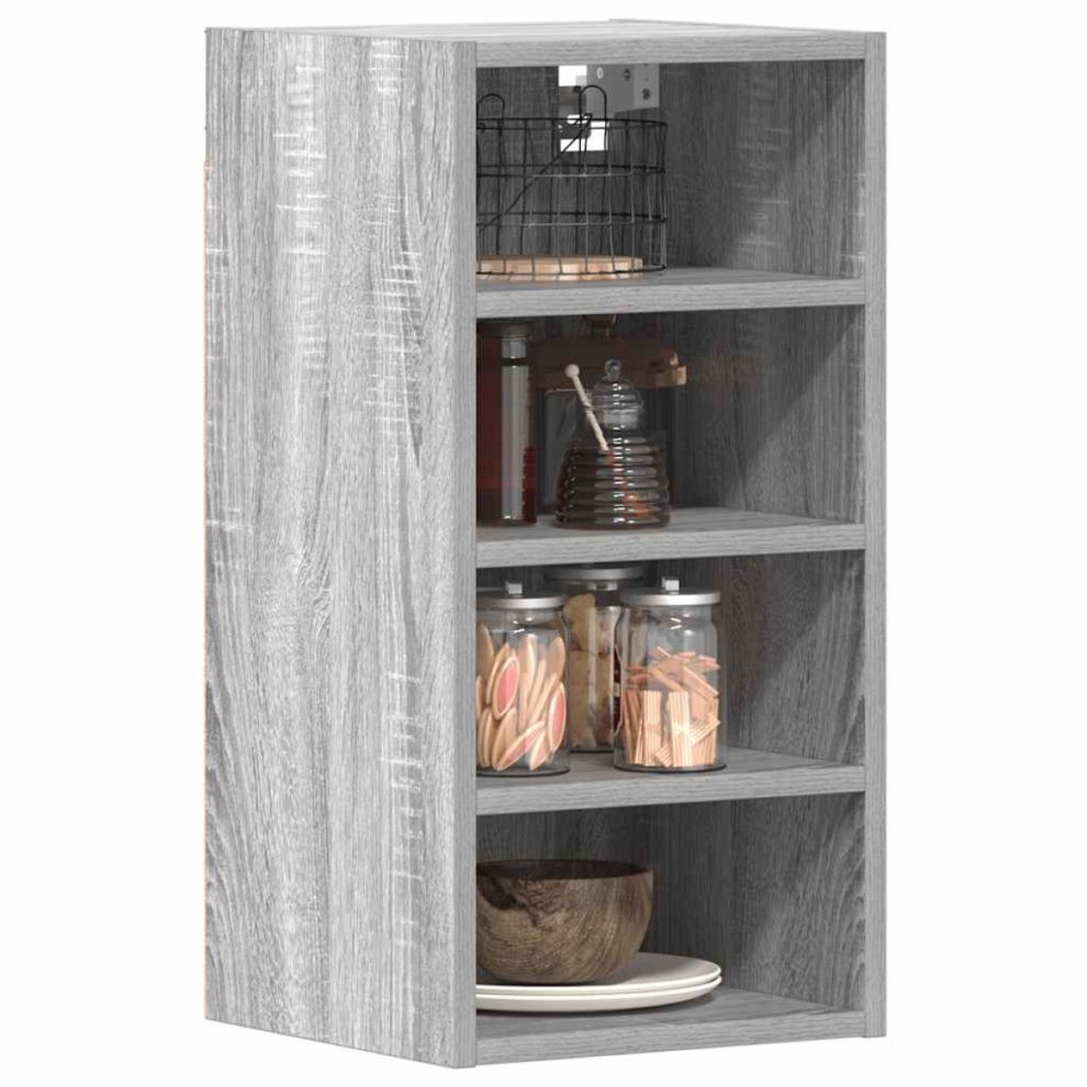 Vidaxl Hanging Cabinet Riga Grey Sonoma 30X29.5x60 Cm Engineered Wood