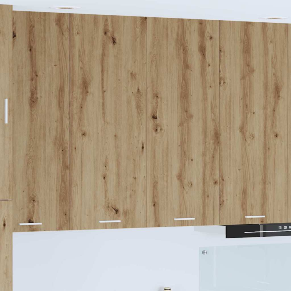 Vidaxl Hanging Cabinet Artisan Oak 80 X 31 X 100 Cm Engineered Wood