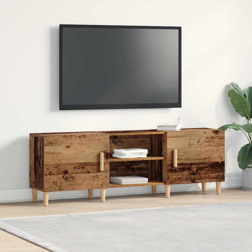 Vidaxl Tv Cabinet Old Wood 150 X 30 X50 Cm Engineered Wood