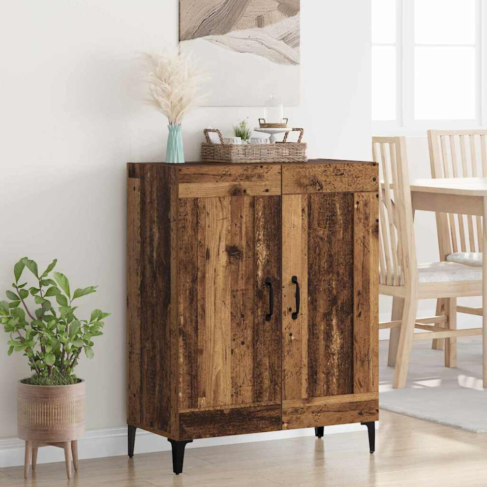 Vidaxl Sideboard Old Wood 69.5 X 34 X 90 Cm Engineered Wood
