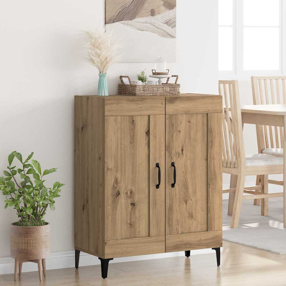 Vidaxl Sideboard Artisan Oak 69.5 X 34 X 90 Cm Engineered Wood