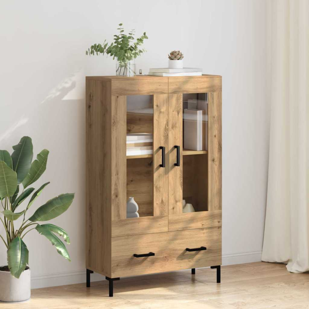 Vidaxl Highboard Artisan Oak 69.5 X 31 X 115 Cm Engineered Wood