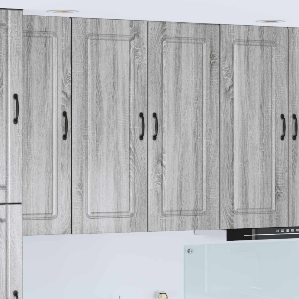 Vidaxl Dishwasher Panel Kalmar Sonoma 80 X 31 X 100 Cm Grey