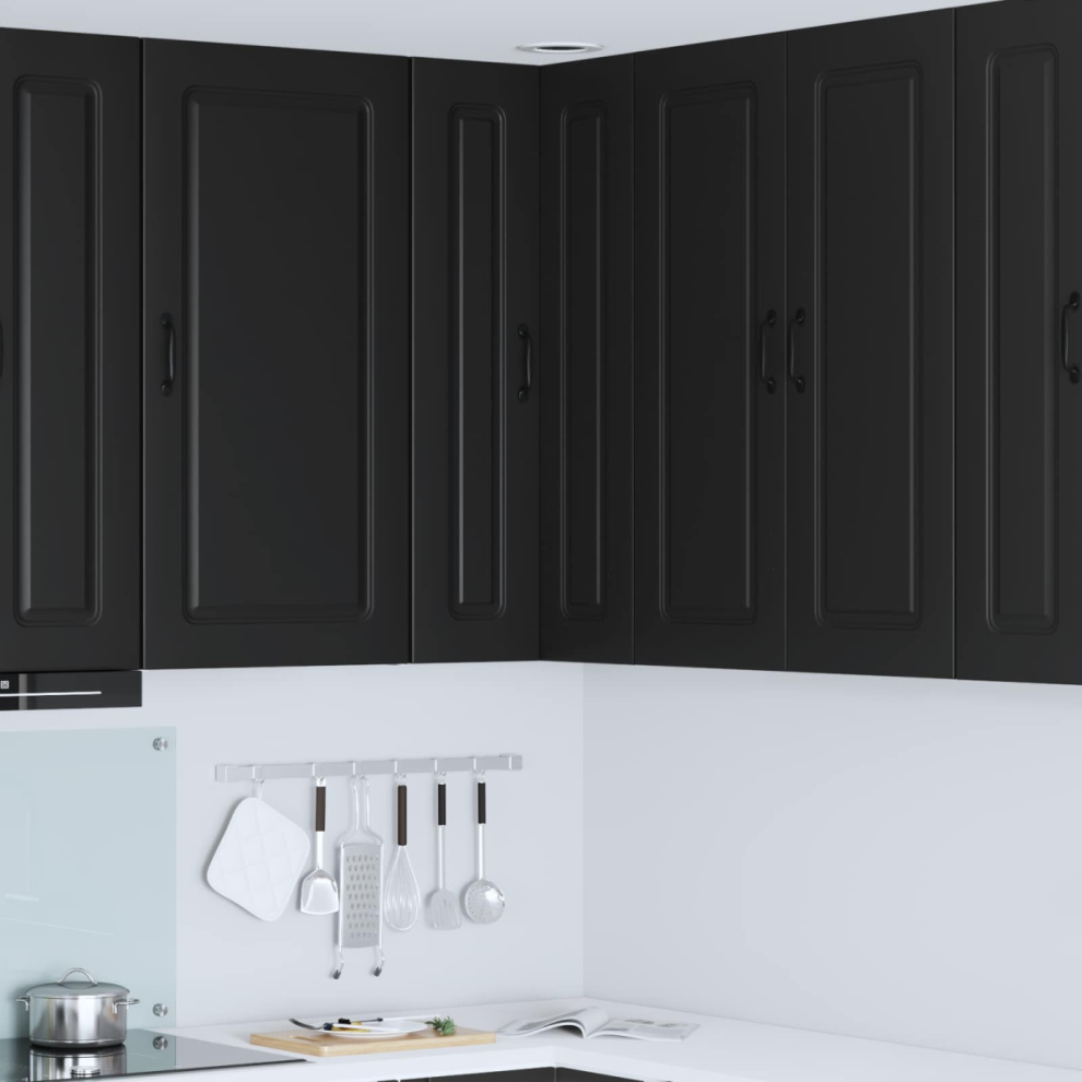Vidaxl Dishwasher Panel Kalmar 57 X 57 X 100 Cm Engineered Wood Black