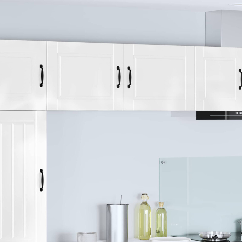 Vidaxl Dishwasher Panel 2 Pcs High Gloss White 50 X 31 X 40 Cm