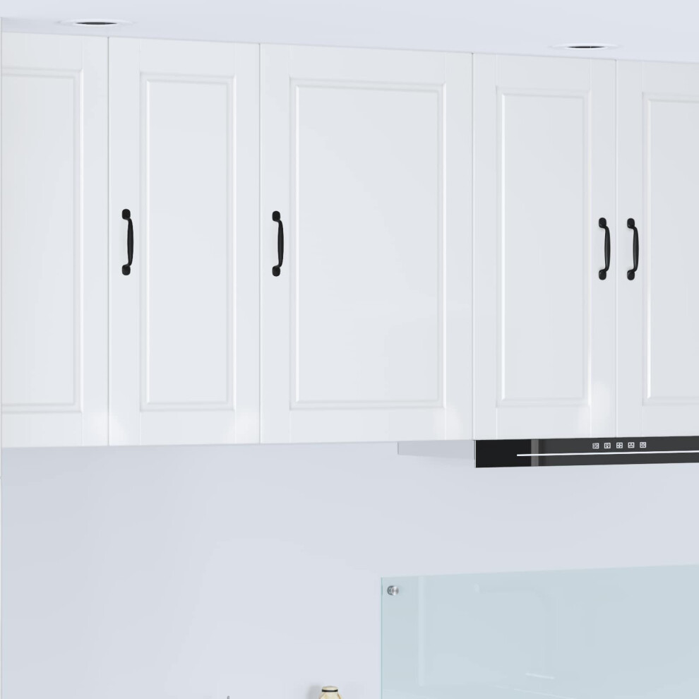 Vidaxl Dishwasher Panel With Shelf High Gloss White 50 X 31 X 80 Cm