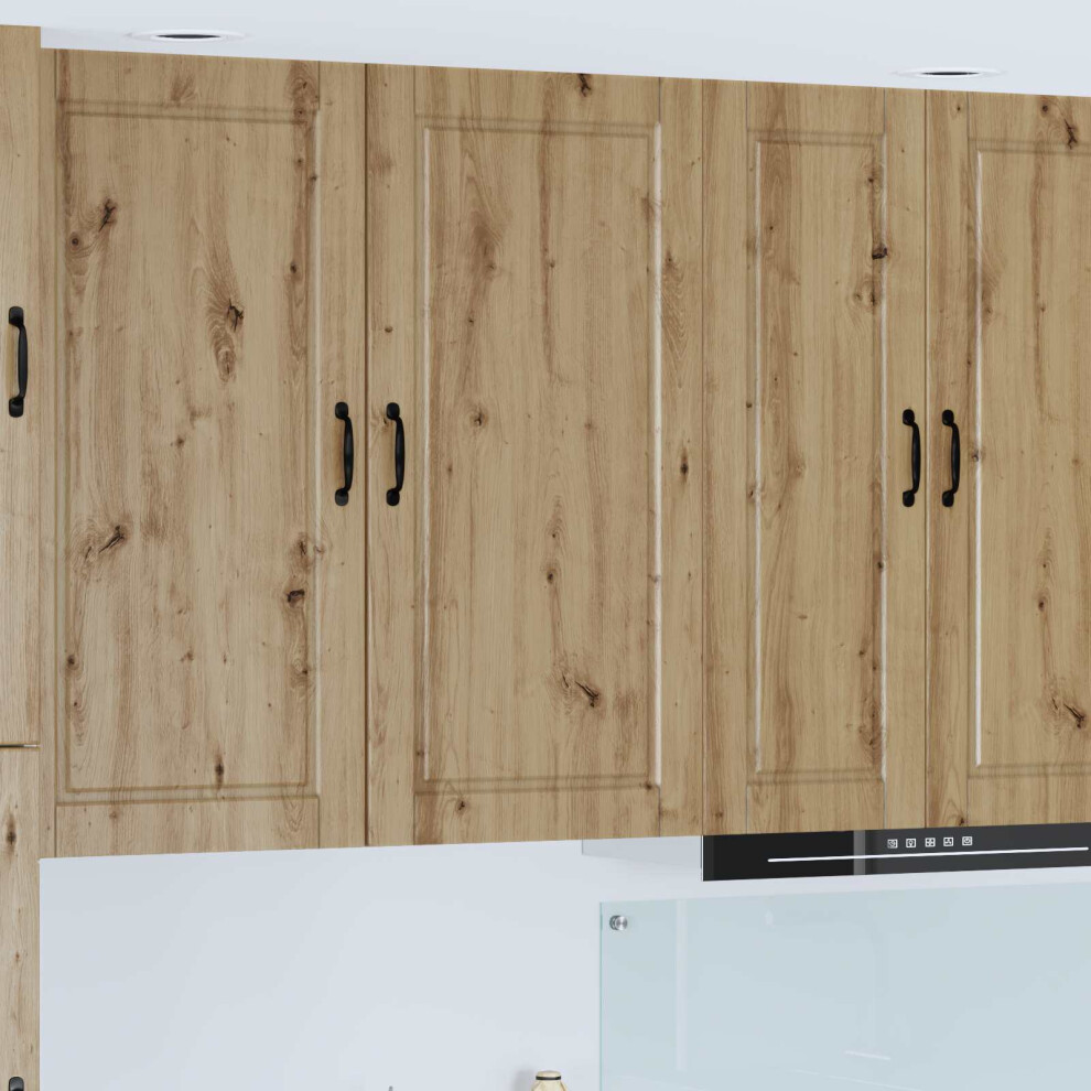 Vidaxl Dishwasher Panel Artisan Oak 50 X 31 X 100 Cm Engineered Wood