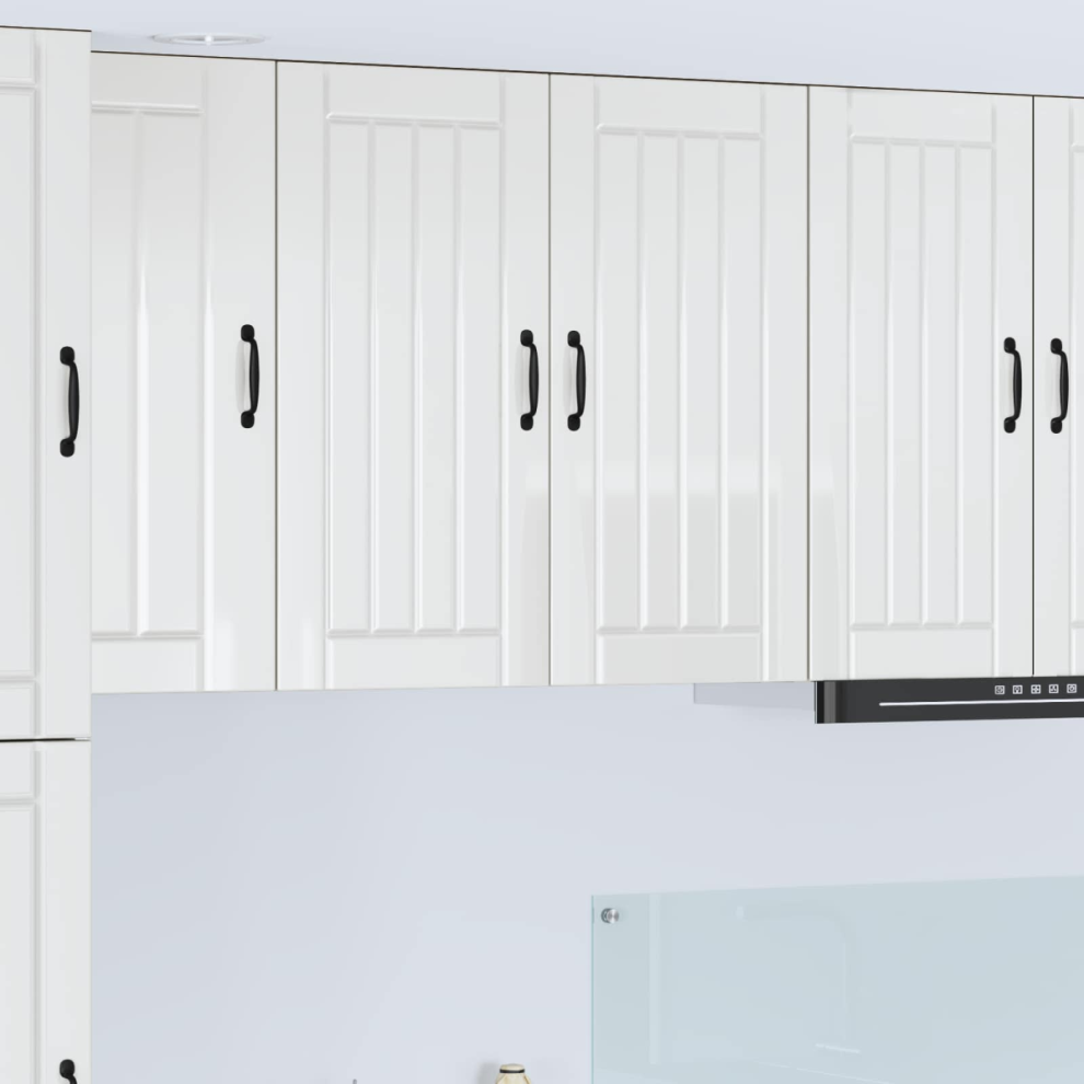 Vidaxl Dishwasher Panel Lucca High Gloss White 80 X 31 X 80 Cm