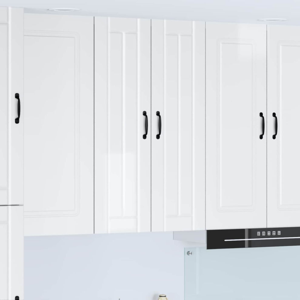 Vidaxl Dishwasher Panel Lucca High Gloss White 60 X 31 X 100 Cm 8721359460100