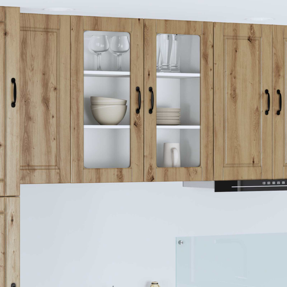 Vidaxl Dishwasher Panel Artisan Oak 80 X 31 X 80 Cm Engineered Wood
