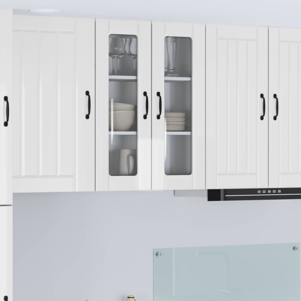 Vidaxl Dishwasher Panel Lucca High Gloss White 60 X 31 X 80 Cm