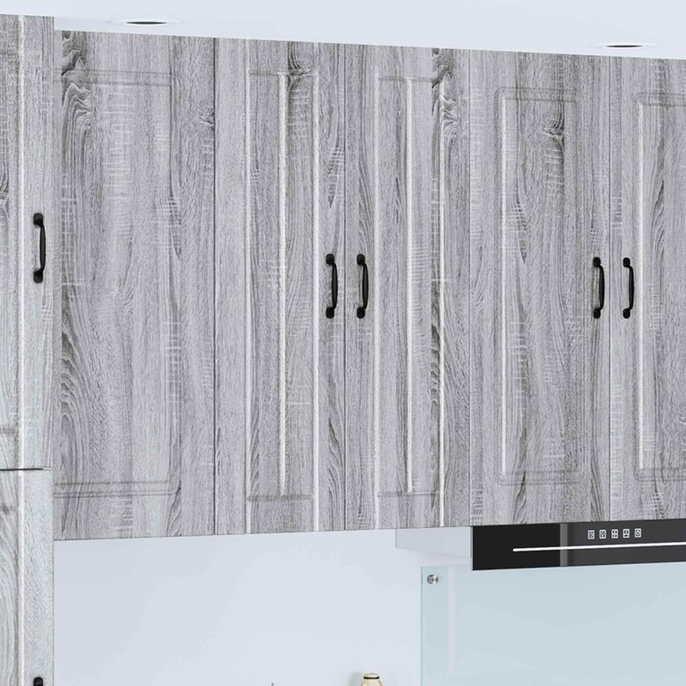 Vidaxl Dishwasher Panel Lucca Grey Sonoma 60 X 31 X 100 Cm