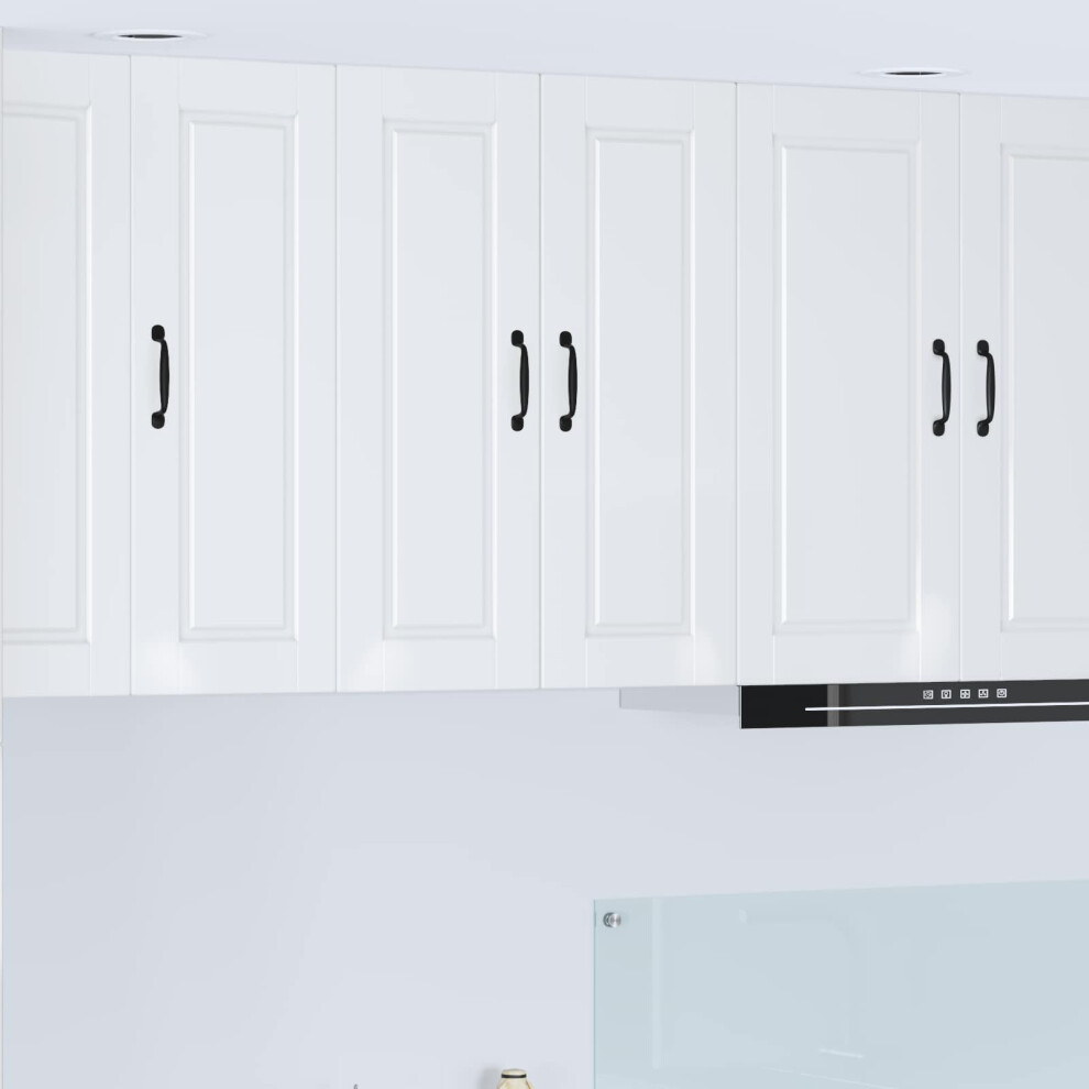 vidaXL Wall Cabinet PORTO High Gloss White 60 x 31 x 80 cm - Image 3