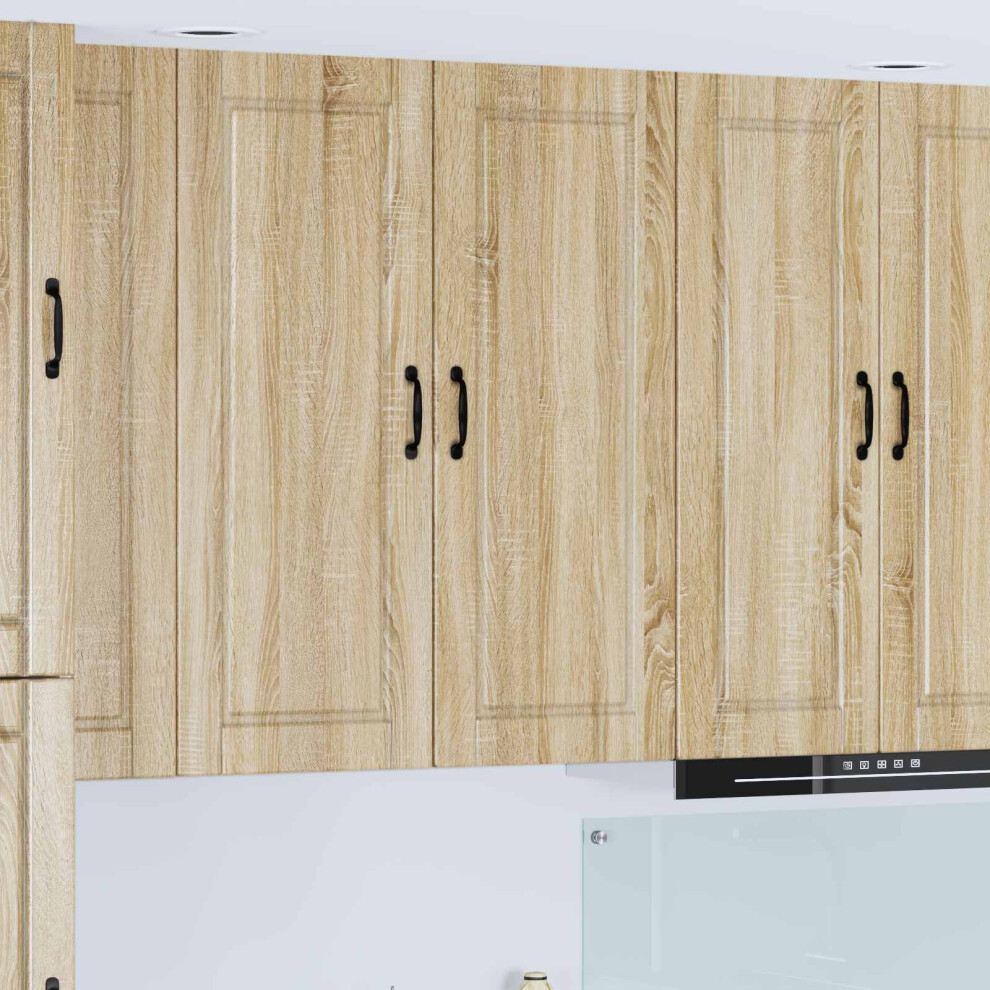 Vidaxl Dishwasher Panel Sonoma Oak 40 X 31 X 100 Cm Engineered Wood