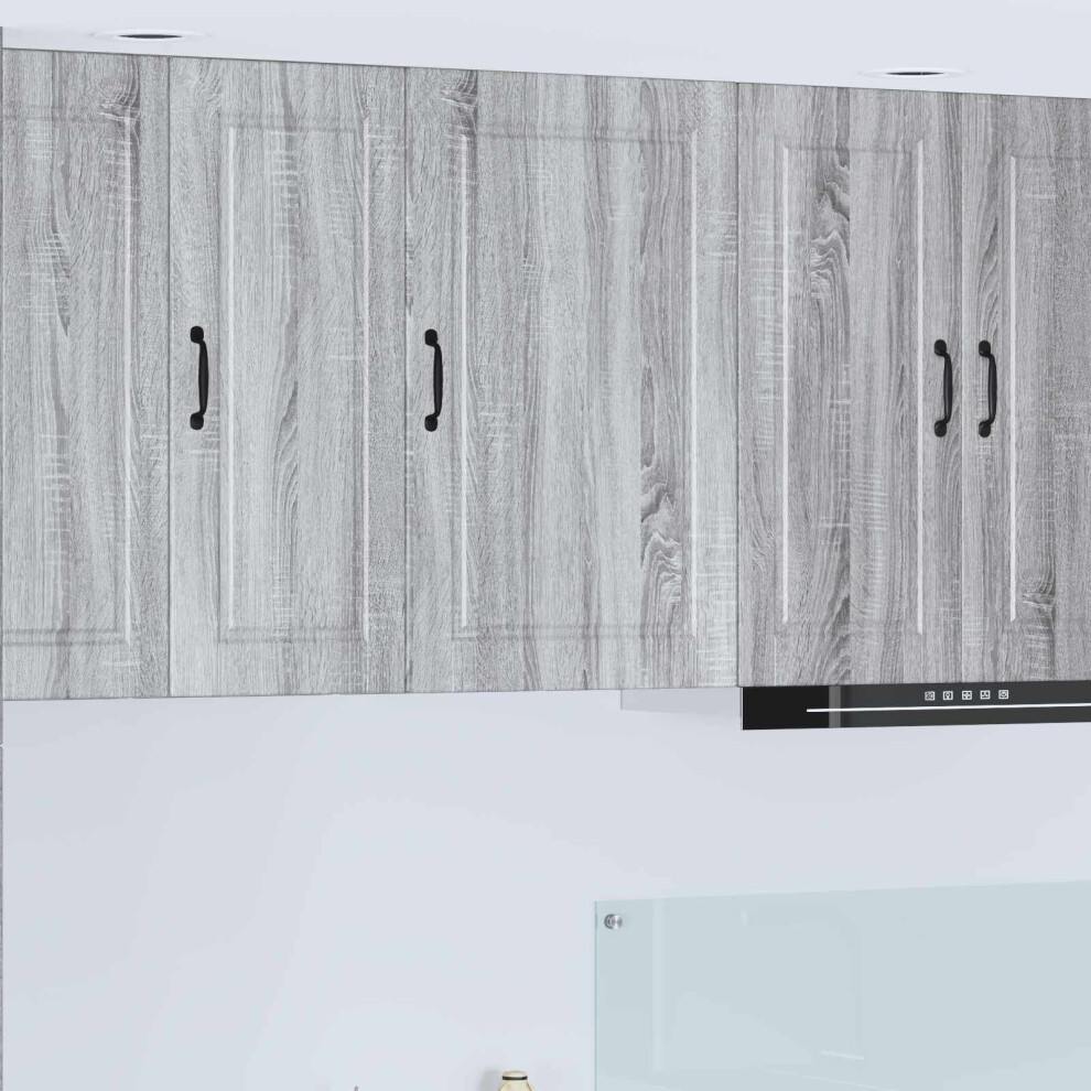 Vidaxl Dishwasher Panel Grey Sonoma 50 X 31 X 80 Cm Engineered Wood