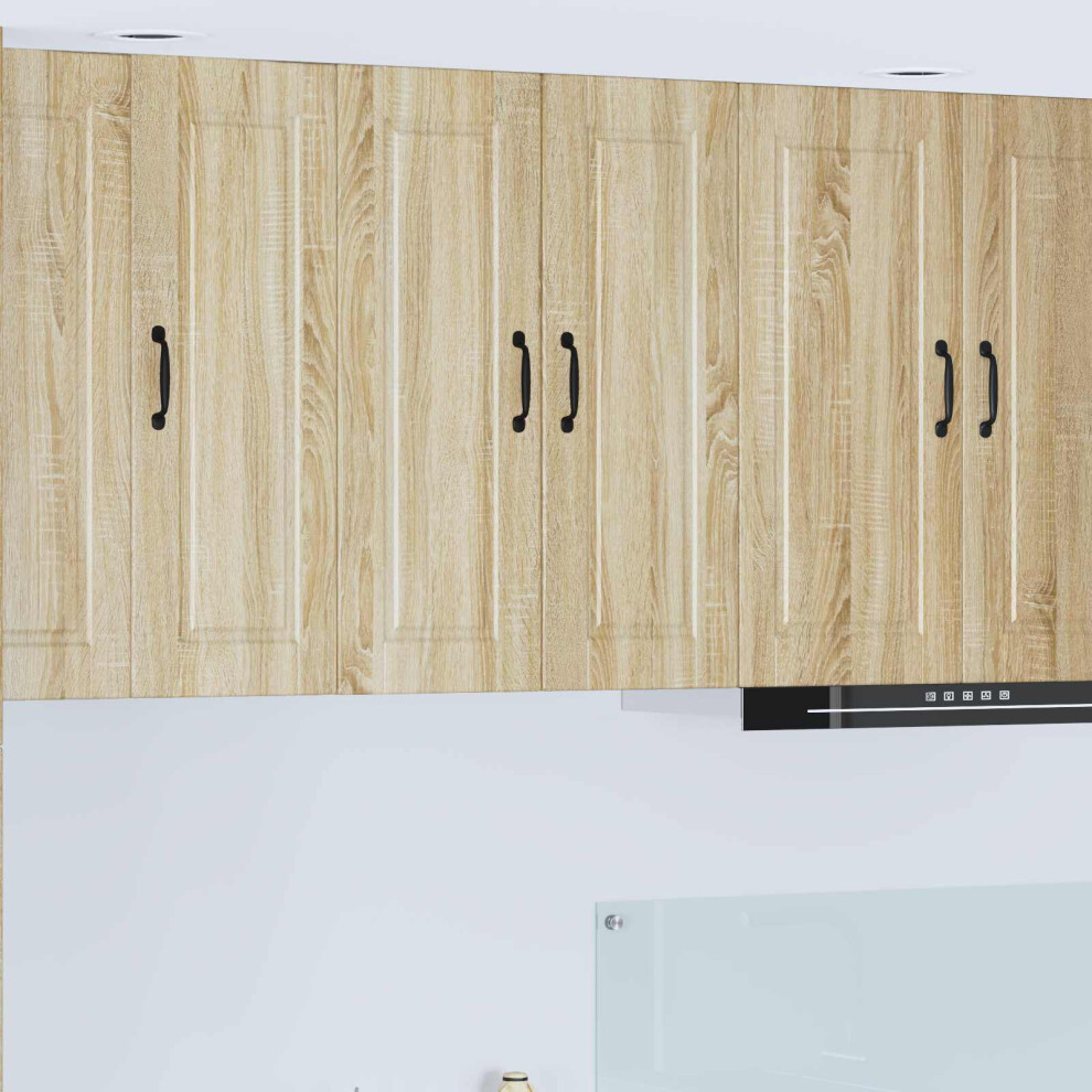Vidaxl Dishwasher Panel Sonoma Oak 60 X 31 X 80 Cm Engineered Wood