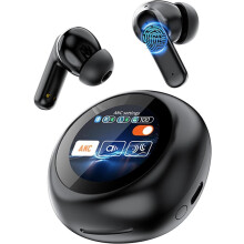 Wireless Earbuds, Touch Screen Bluetooth 5.4 Ear Buds, ACN/ENC Noise Cancelling Earphones, IPX5 Waterproof In Ear HiFi Sound Stereo Wireless Heardphon