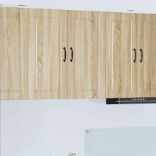 vidaXL Dishwasher Panel Sonoma Oak 80 x 31 x 80 cm Engineered Wood
