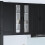 VidaXL vidaXL Dishwasher Panel Black 60 x 31 x 100 cm Engineered Wood 1