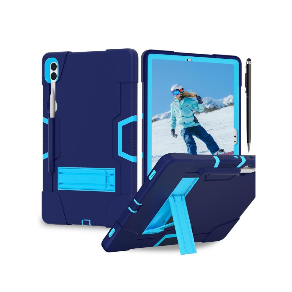 Photos - Other for Computer Case for Samsung Galaxy Tab S9 Plus/S9 FE Plus 12.4 inch with Kickstand, Heavy Duty Shockproof Protective Cover with Pencil