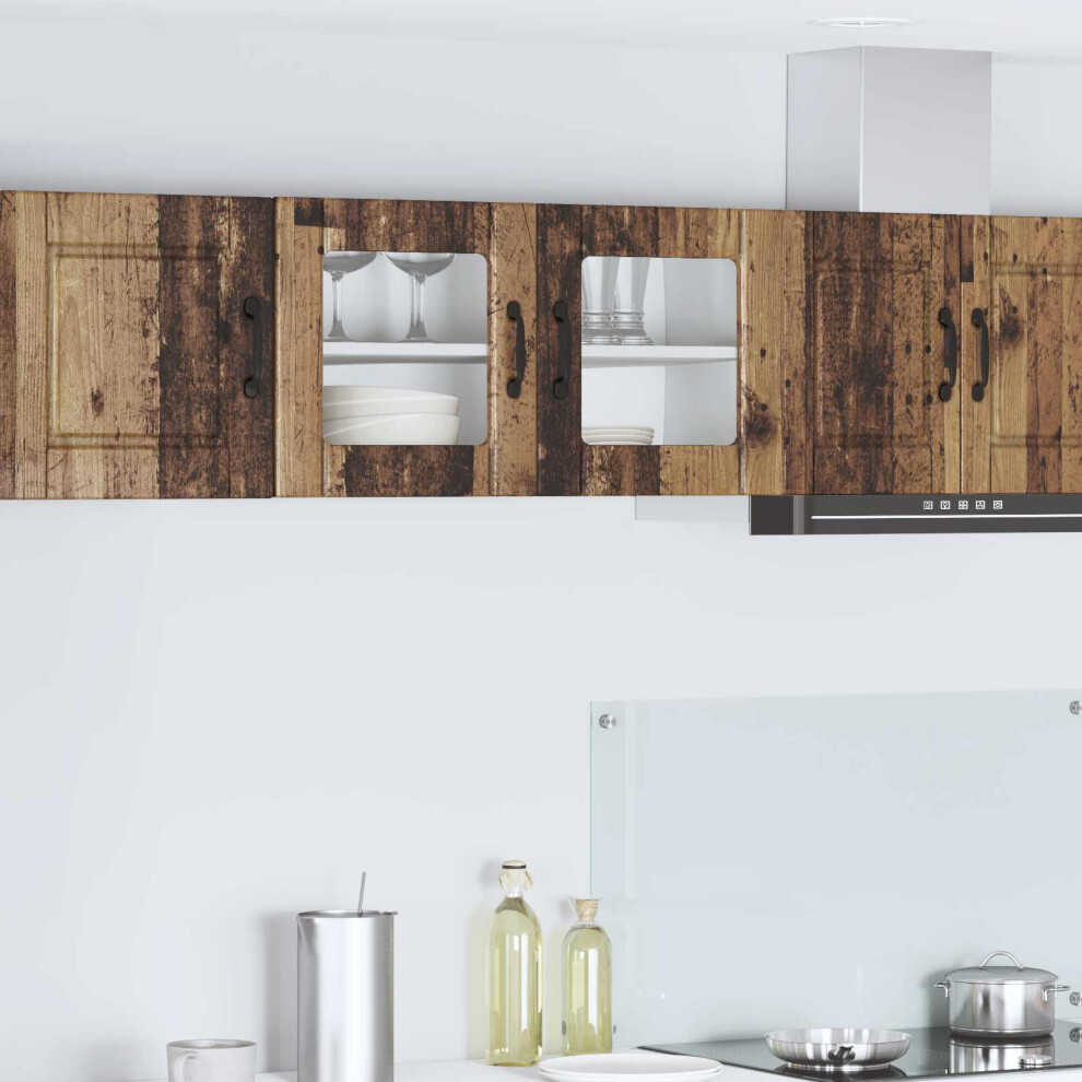 Vidaxl Dishwasher Panel Old Wood 80 X 31 X 40 Cm Engineered Wood