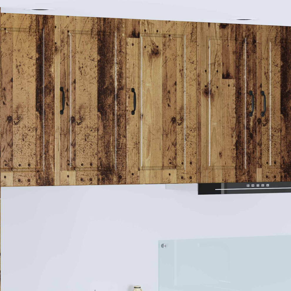 Vidaxl Dishwasher Panel Old Wood 40 X 31 X 80 Cm Engineered Wood