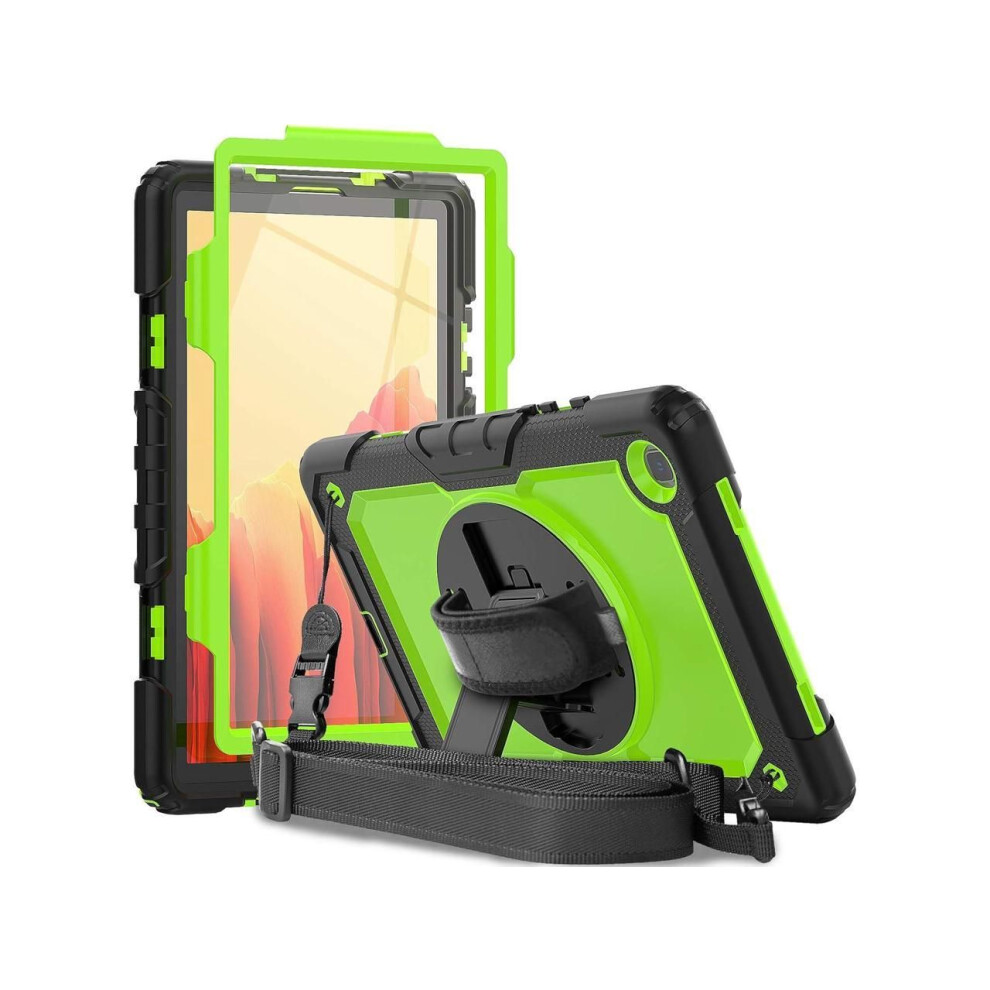 For Samsung Galaxy Tab A7 Case 2022 2020 Sm-T503/T509/T500/T505/T507 With Screen Protector For Kids Shockproof Cover With S Pen Holder Stand And Hand 609808385953