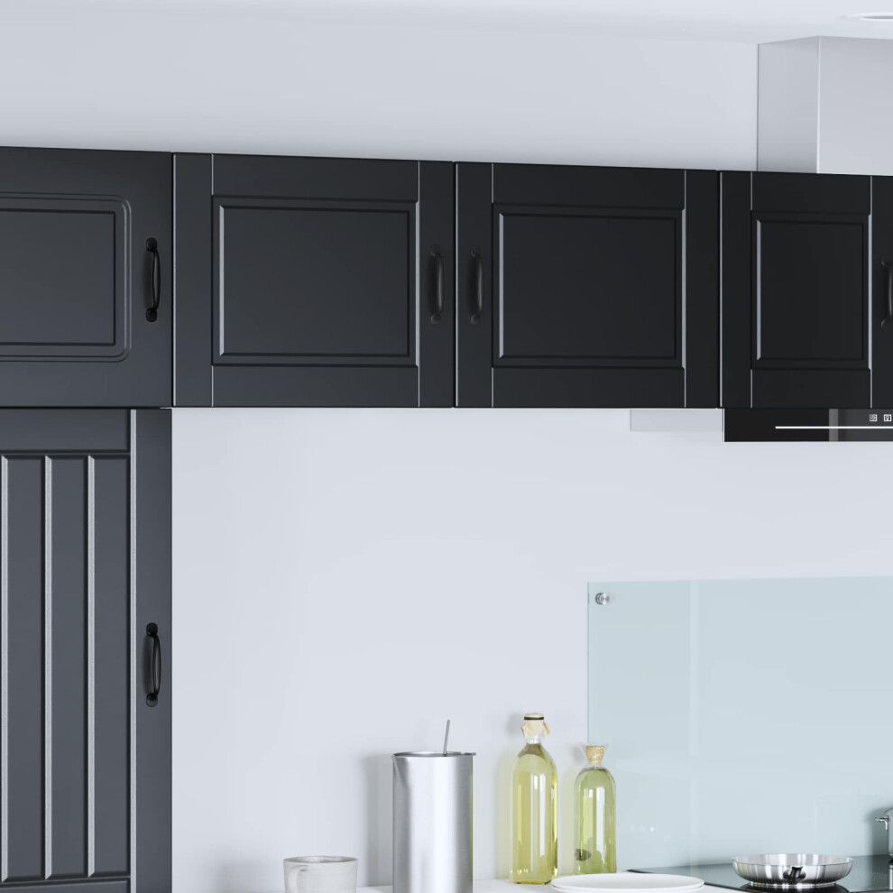 Vidaxl Kitchen Wall Cabinet 2 Pcs Concrete Grey 50 X 31 X 40 Cm - Image 2