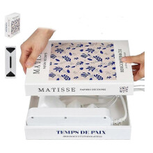 (A) Book Shaped Cord Organizer, Expandable Decorative Book Cable Hider Box