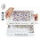 (A) Book Shaped Cord Organizer, Expandable Decorative Book Cable Hider Box 1