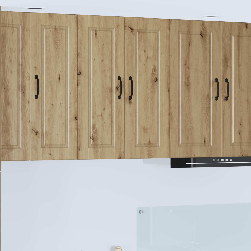 Vidaxl Dishwasher Panel Artisan Oak 60 X 31 X 80 Cm Engineered Wood