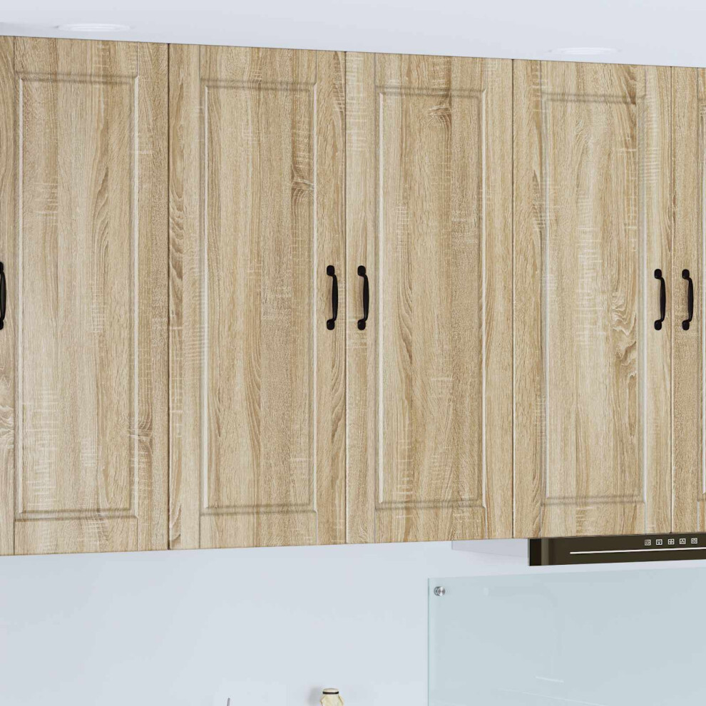 Vidaxl Dishwasher Panel Sonoma Oak 80 X 31 X 100 Cm Engineered Wood - Image 3
