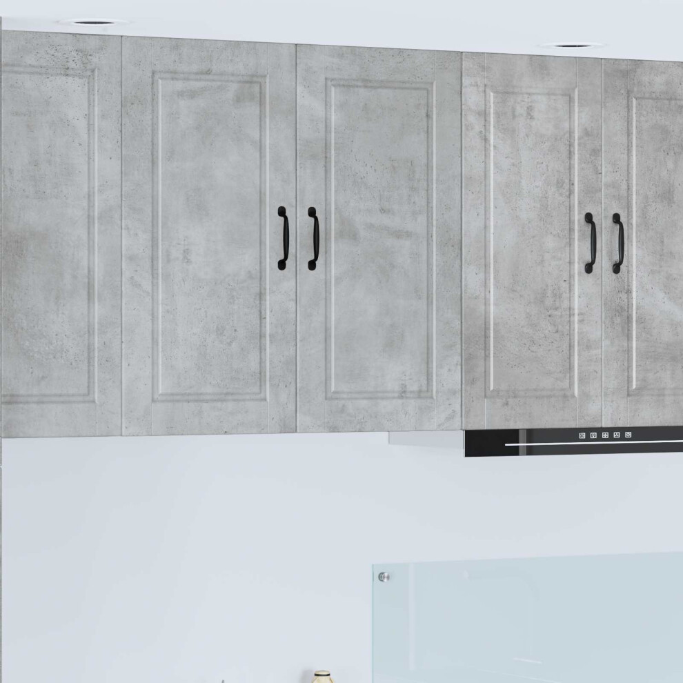 Vidaxl Kitchen Wall Cabinet With Shelf Grey Sonoma 60 X 31 X 80 Cm - Image 3