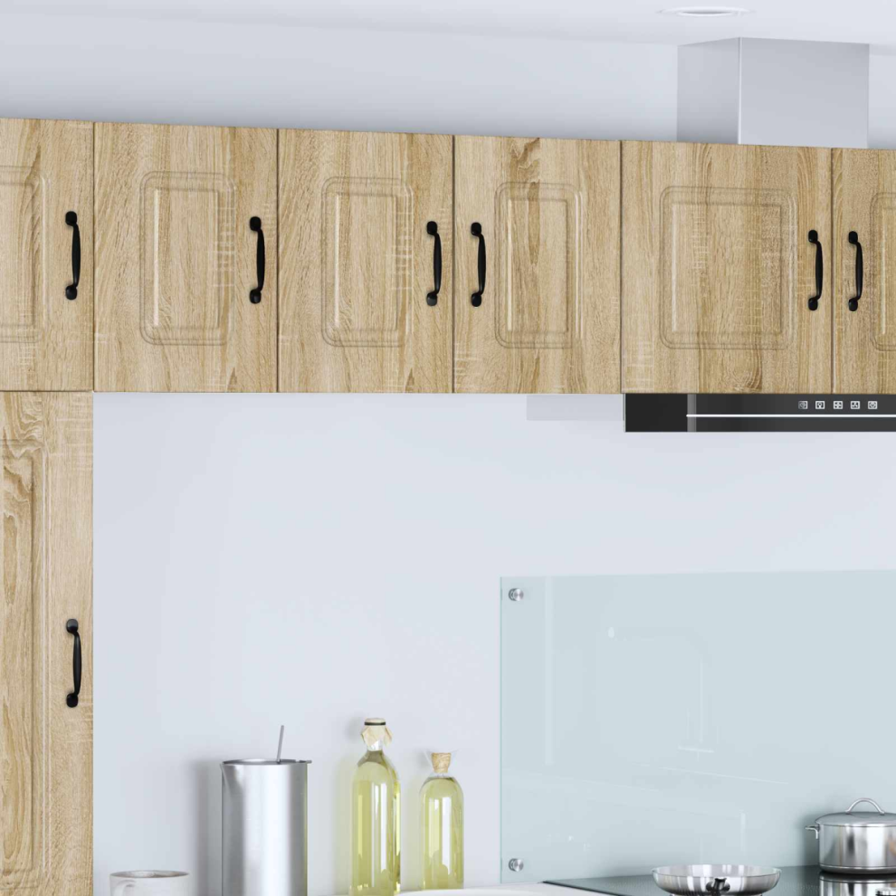 Vidaxl Kitchen Wall Cabinet 2 Pcs Artisan Oak 30 X 31 X 40 Cm - Image 3