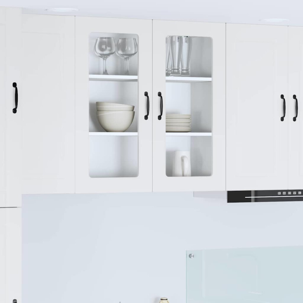 Vidaxl Dishwasher Panel White 80 X 31 X 80 Cm Engineered Wood