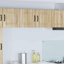 vidaXL Dishwasher Panel with Storage Kalmar Sonoma Oak 80 x 31 x 40 cm
