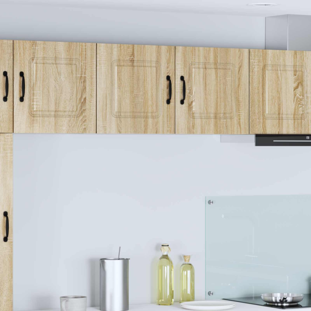 Vidaxl Dishwasher Panel With Storage Kalmar Sonoma Oak 80 X 31 X 40 Cm