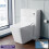 NES Home Elora Back To Wall Toilet Pan With Concealed Cistern WC Unit Set 3
