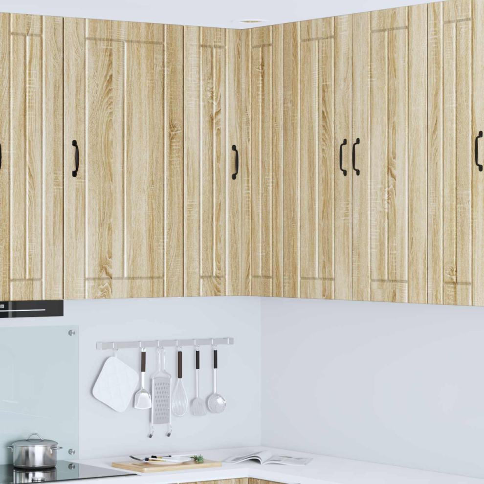 Vidaxl Dishwasher Panel Lucca Sonoma Oak 57 X 57 X 100 Cm