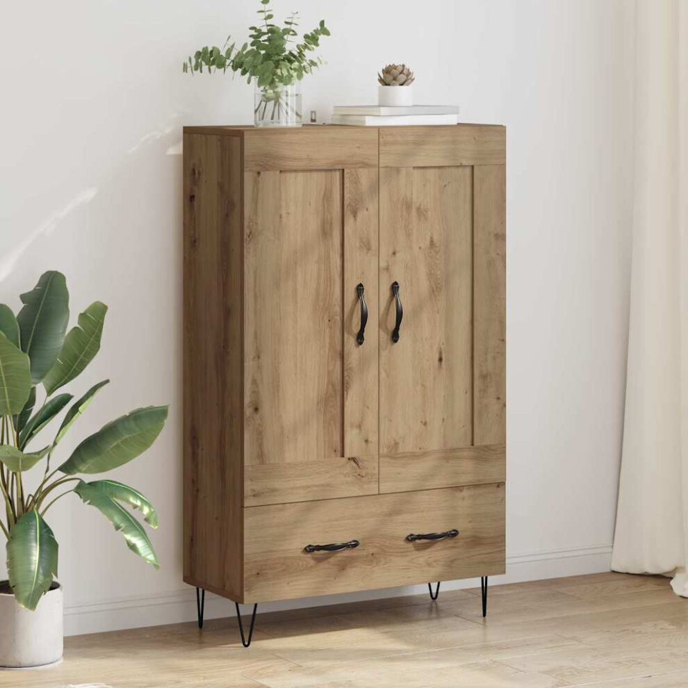 Vidaxl Highboard Artisan Oak 69.5 X 31 X 115 Cm Engineered Wood