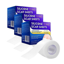(3PCS) 1-5x 3m Silicone Scar Sheets Gel Tape Roll Scars Removal Skin Treatment Patch Tapes