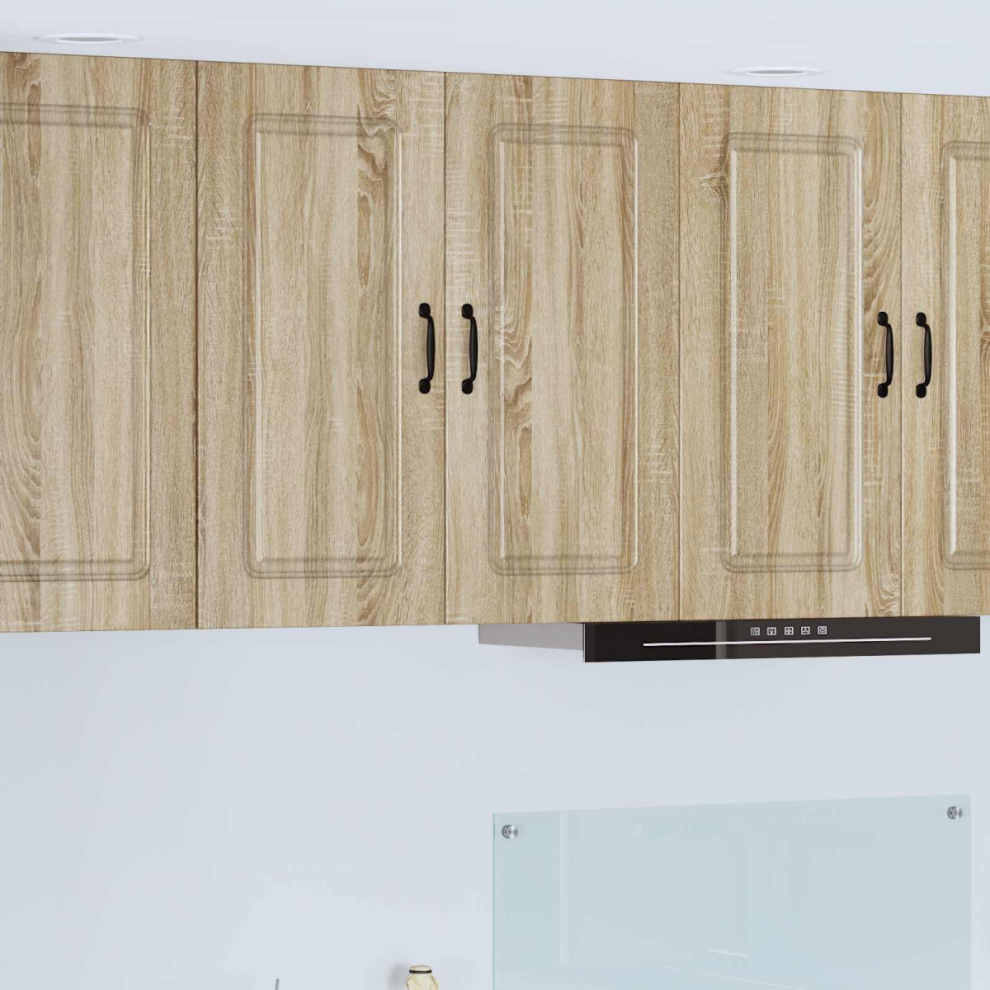 Vidaxl Dishwasher Panel With Storage Kalmar Sonoma Oak 80 X 31 X 80 Cm