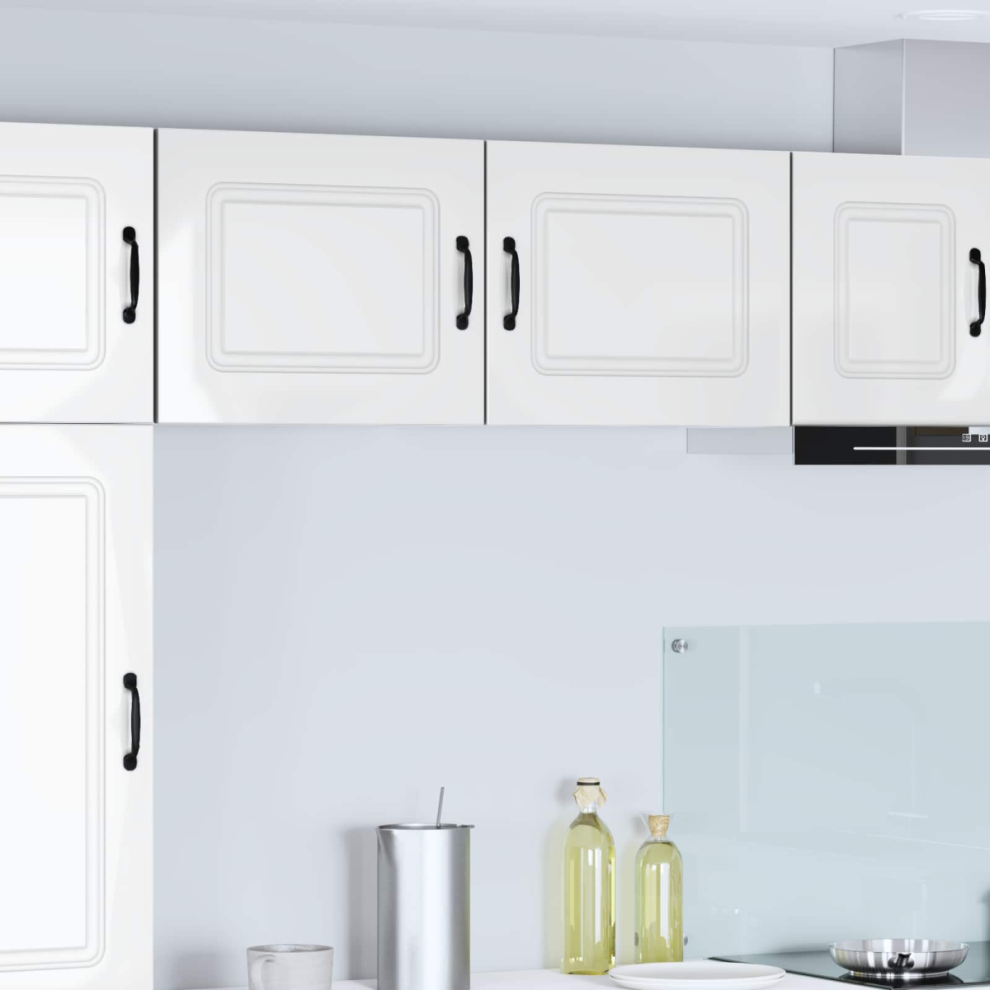 VIDAXL - Kitchen Cabinet - Wall Mounted Storage - Set of 2 - White - Image 3