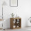 VidaXL vidaXL LED Sideboard Artisan Oak 60.5 x 37 x 67 cm Engineered Wood 1