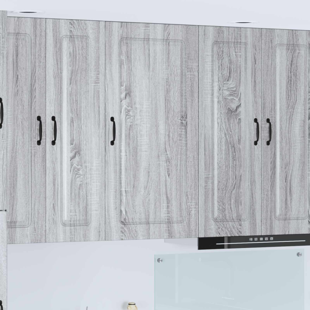 Vidaxl Dishwasher Panel Kalmar Grey Sonoma 50 X 31 X 100 Cm